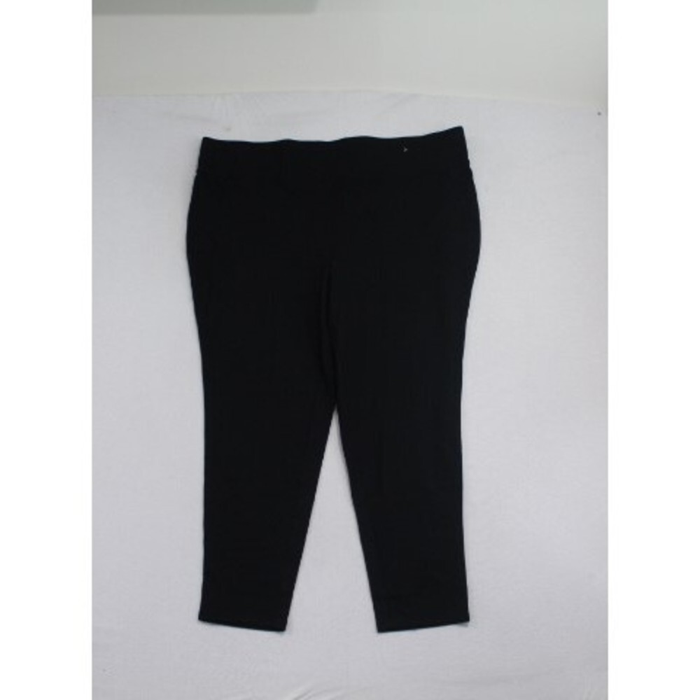 Avenue Women Black Pants Casual Thick Waistband Size 3X